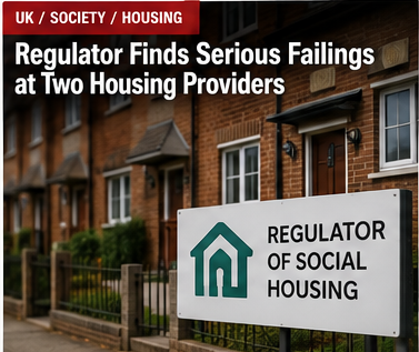 Social-Housing Regulator Warns Weak Governance Can Put Tenants and New Homes at Risk — UK · uk