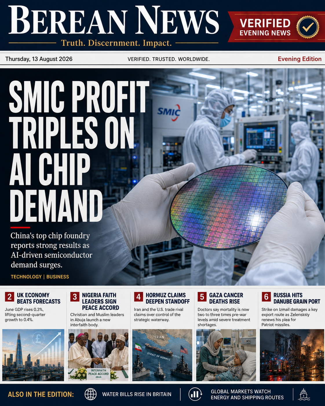 China's SMIC Raises Chip Prices as Artificial-Intelligence Demand Strains Capacity — Asia · technology
