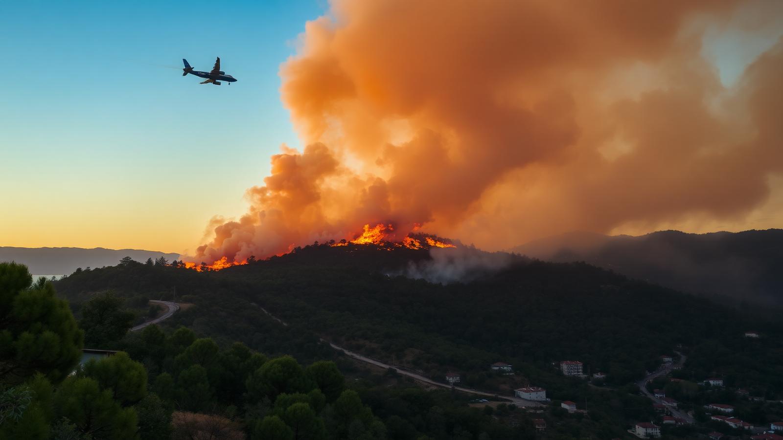 Wildfires Sweep Across Europe as Croatia, France and Germany Order Major Evacuations — Europe · climate