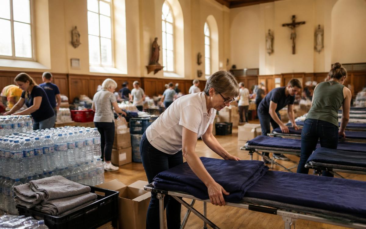 French Bishops Urge Churches to Support Families Displaced by Wildfires — Faith & Society / Climate · faith-society
