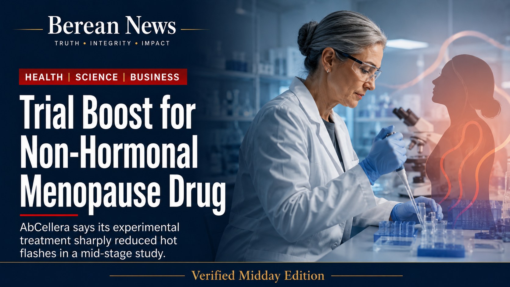 Non-Hormonal Menopause Drug Cuts Hot Flashes Sharply in Mid-Stage Trial — World · health