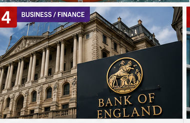 Bank of England Rate Decision Due as AI and Market Risks Remain in Focus — UK · Business