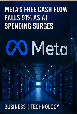 Meta's Free Cash Flow Falls 91% as AI Infrastructure Spending Surges — World · business
