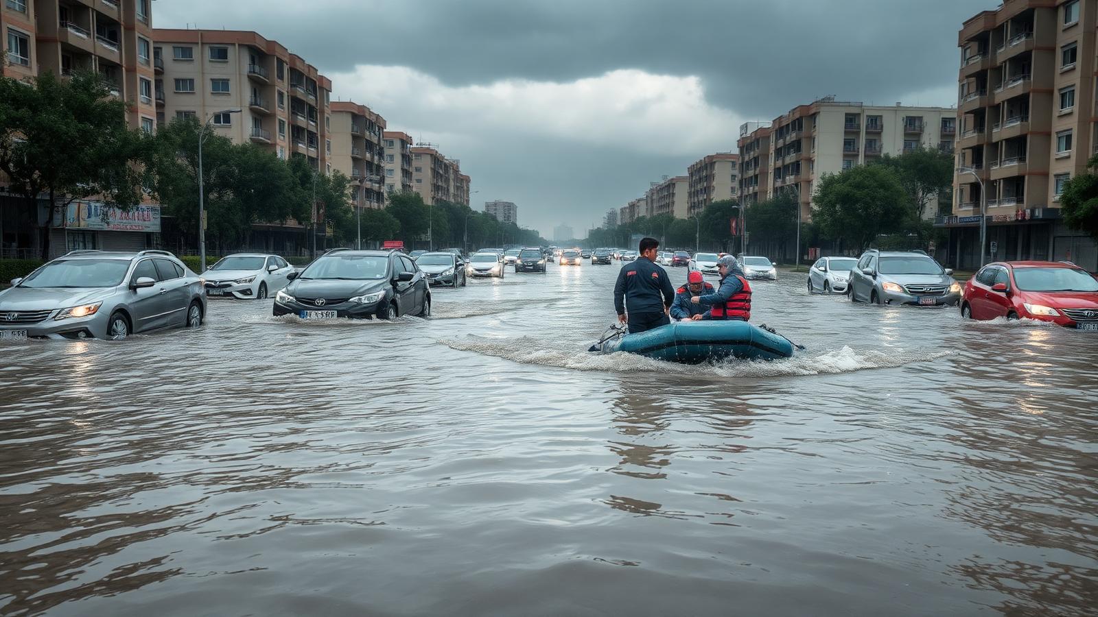 Beijing Hit by Severe Flooding as Remnants of Typhoon Dolphin Sweep Across China — Asia · world