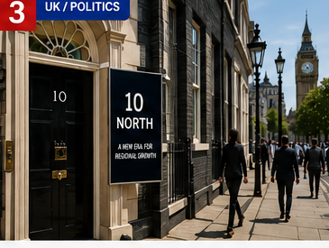 No10 North Opens in Manchester as Government Revives National Economic Council — UK · Politics