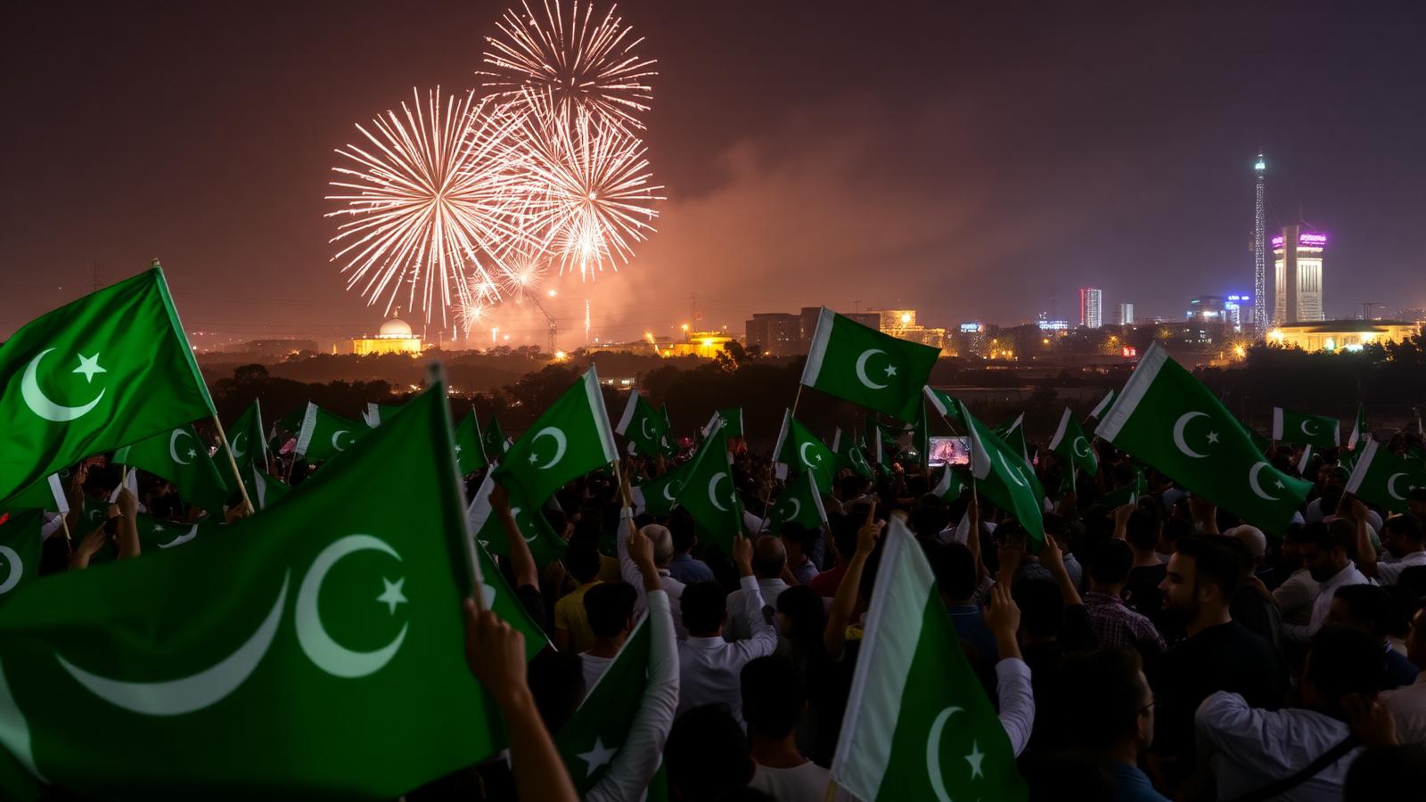 Pakistan Celebrates 79th Independence Day With Fireworks, Flags and Calls for Peace — Asia · world